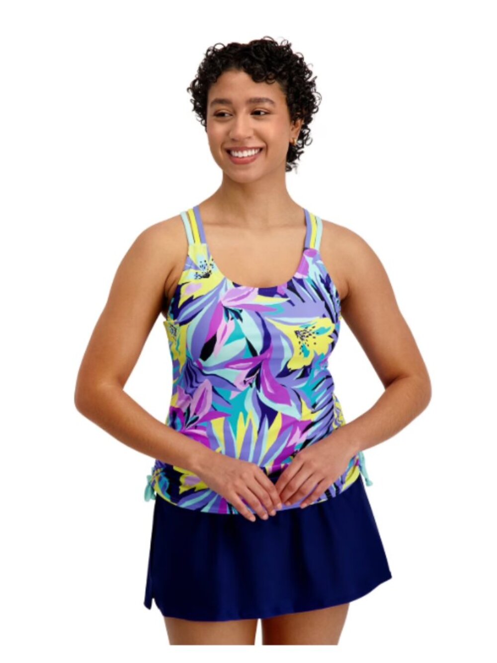 ZeroXposur Women’s 2 Piece Fashion Tankini Set